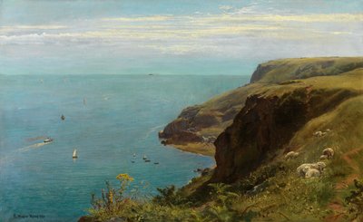 Sea Coast, Torquay av Charles Napier Hemy