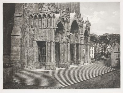 Chartres-katedralen av Charles Nègre