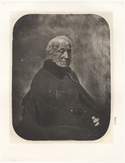 Plate X - Portrett av prins Adam Georges Czartorisky, etter Nadar (Plate X - Portrett av prins Adam Georges Czartorisky, av Nadar) av Charles Nègre, Nadar, André Jammes