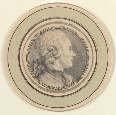 J.B. Cardon av Charles Nicolas Cochin II