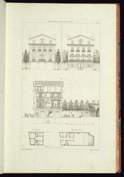 Innbundet utskrift (Frankrike) av Charles Nicolas Ransonnette