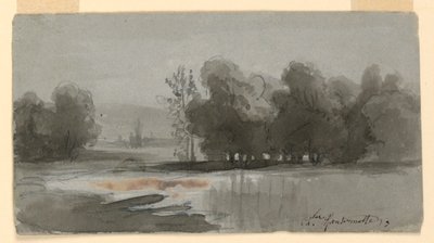 Landskap av Charles Nicolas Ransonnette