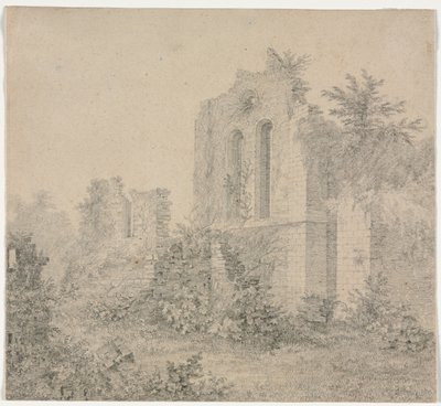 Ruinene av et kloster av Charles Norris