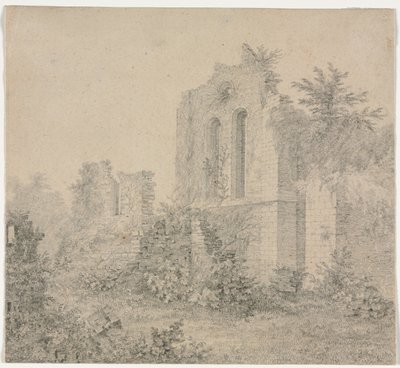 Ruinene av et kloster. av Charles Norris