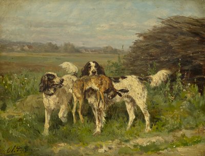 Jaktens slutt, ca. 1850-?97 av Charles Oliver de Penne
