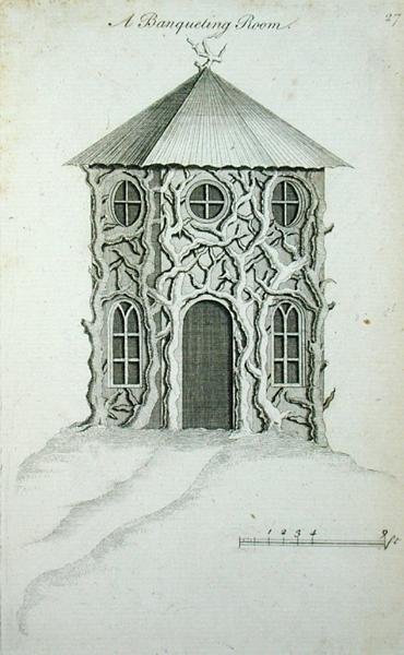 Et bankettrom, fra 