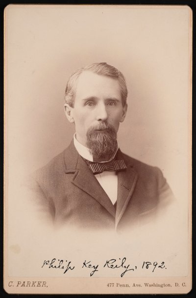 Portrett av Philip Key Reily 1829-1910, 1892. av Charles Parker