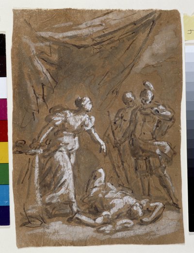 Judith og Holopherne (tegning) av Charles Parrocel