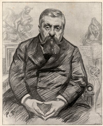 Portrett av Charles Alexandre Dupuy (1851-1923), fransk statsmann. av Charles Paul Renouard
