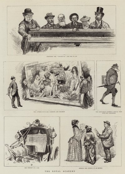 Det kongelige akademi av Charles Paul Renouard