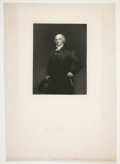 Portrett av Pierre-Fran?ois L?onard Fontaine av Charles Percier