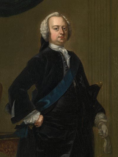 Charles, 2nd Duke of Richmond, Lennox and Aubigny, ca. 1730 (olje på lerret) av Charles Philips