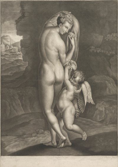 Venus og Amor av Charles Phillips