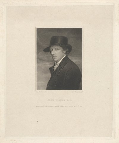 John Disney DD, født 17. september 1746, død 26. desember 1816 av Charles Picart