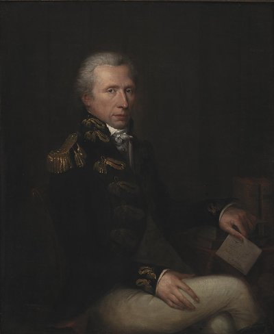 Portrett av samlerkonsul Hans West av Charles Pièrre Verhulst