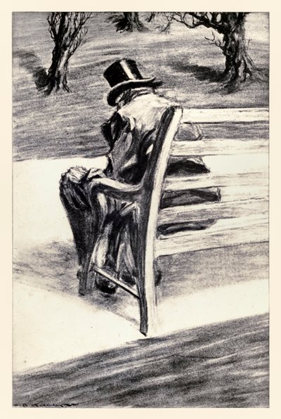 Jeg var nok en gang Edward Hyde" fra "Strange Case of Dr Jekyll and Mr Hyde" av Robert Louis Stevenson av Charles Raymond Macauley