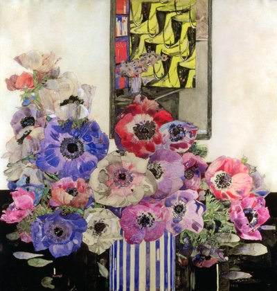 Anemoner, ca. 1915-16 (wc og blyant på papir) av Charles Rennie Mackintosh