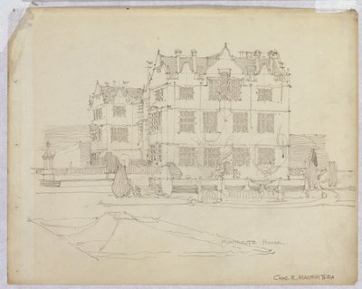 Montacute House, Somerset av Charles Rennie Mackintosh