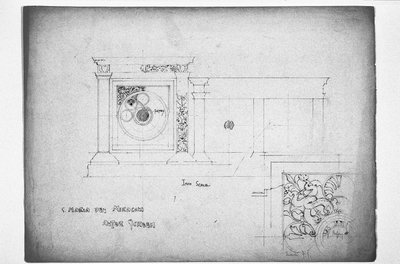 S. Maria dei Miracoli alterskjerm, 1891 av Charles Rennie Mackintosh