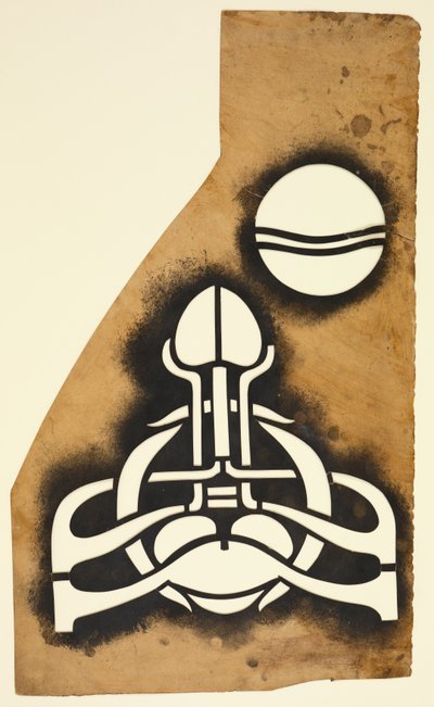 Sjablong av Charles Rennie Mackintosh