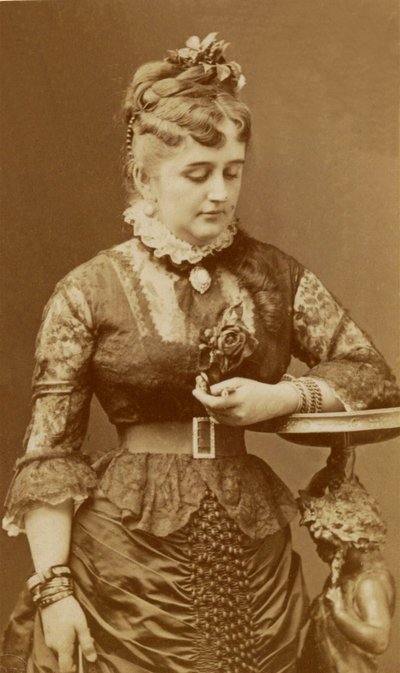 Fanny Lear, ca. 1875 av Charles Reutlinger