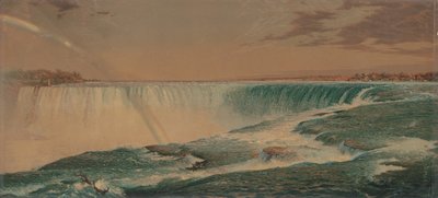 Det store fallet, Niagara av Charles Risdon, after Frederick Edwin Church