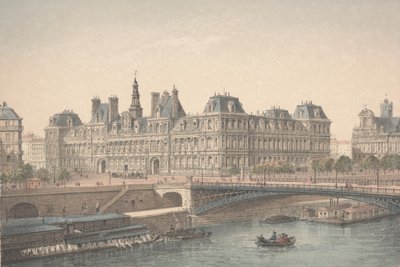 Rådhuset, Paris av Charles Riviere