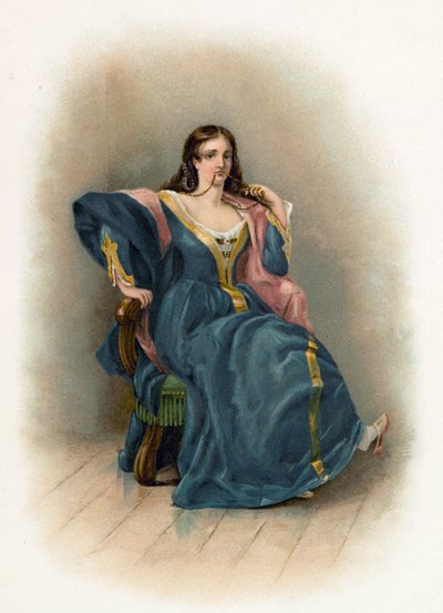 Katharina fra The Taming of the Shrew av Charles Robert Leslie