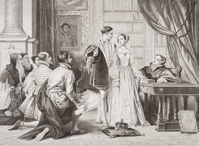 Lady Jane Greys motvilje mot å akseptere kronen, Sion House, 8. juli 1553, fra 