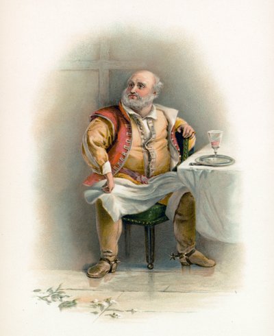 Shakespeares Falstaff av Charles Robert Leslie