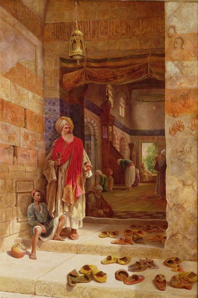 I profetens navn, Alms! 1877 av Charles Robertson