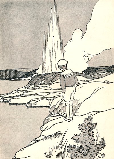En geyser, 1912 av Charles Robinson