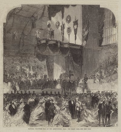Nasjonalt frivillighetsball i Landbrukshallen, Grand Dais av Sir John Charles Robinson