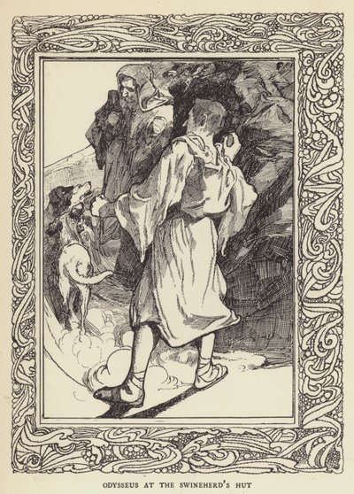 Odyssevs ved svinehytta av Sir John Charles Robinson