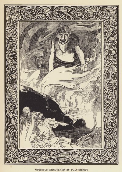 Odyssevs oppdaget av Polyfemus av Sir John Charles Robinson