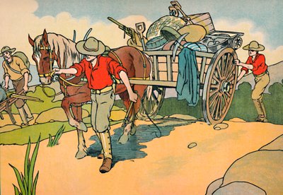 Off to the Gold-Fields, 1912 av Charles Robinson
