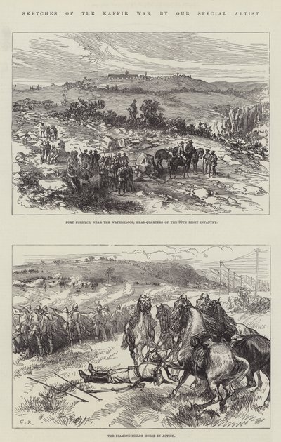 Skisser av Kaffirkrigen av Sir John Charles Robinson