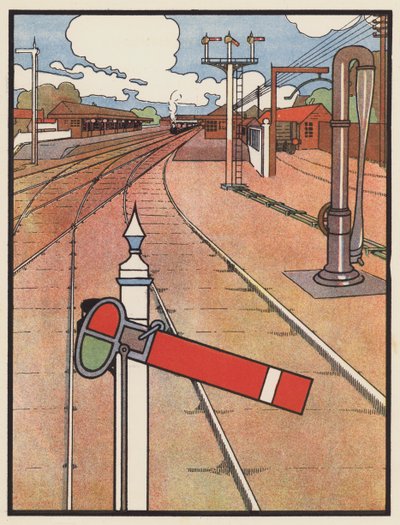 Jernbanekrysset av Charles Robinson