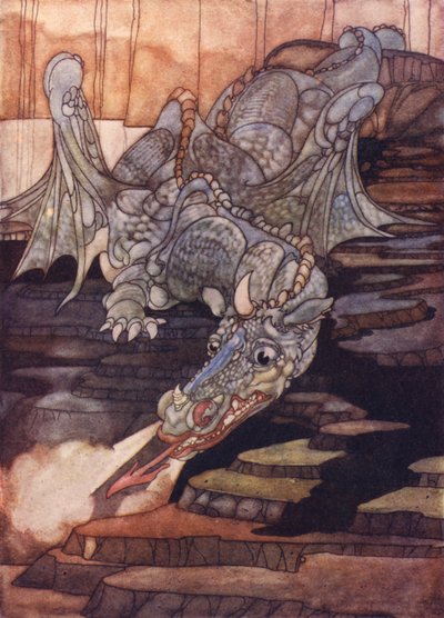 Dragen drept av Saint George av Charles Robinson