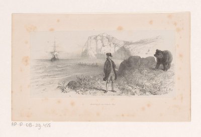Baron von Munchausen med øl av Charles Rochussen