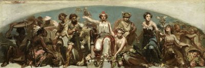 Koloniene hyller den nederlandske jomfruen av Charles Rochussen