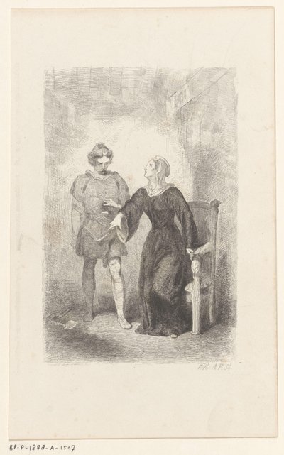 Wilfried med moren sin av Charles Rochussen