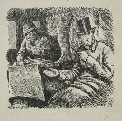 Røyking strengt forbudt, 1868. av Charles Samuel Keene