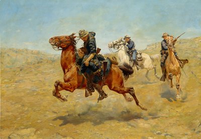 My Bunkie, ferdig i 1899. av Charles Schreyvogel