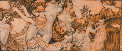 En illustrasjon fra Rubaiyat av Omar Khayyam, 1900-tallet 1914-1915 av Charles Sergeant Jagger