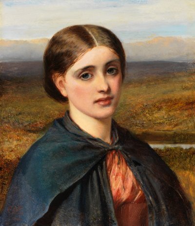 Studie av et irsk hode, 1866 av Charles Sillem Lidderdale