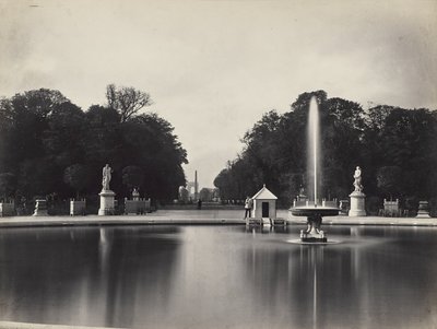 Tuileries Garden, Paris av Charles Soulier