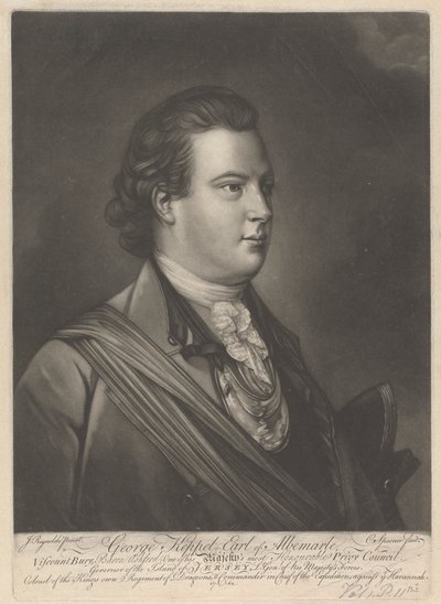 George Kepple, tredje jarl av Albermarle av Charles Spooner
