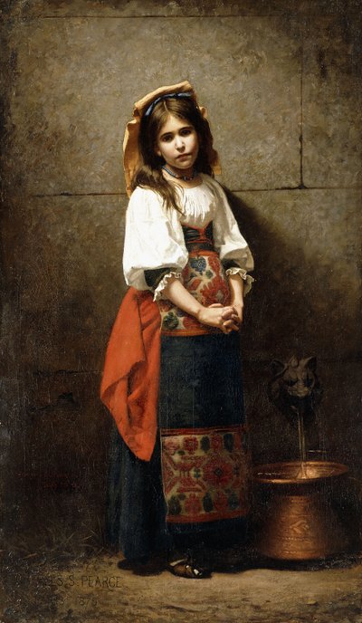 Italieneren av Charles Sprague Pearce