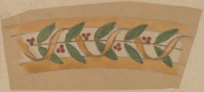 Studie for et grensedesign av Charles Sprague Pearce